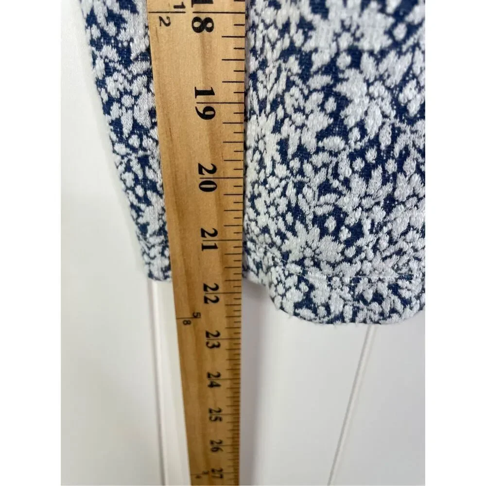 Madewell‎ Floral Jacquard Button-Back Cottage Core Top Size XXS